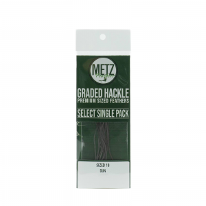 Image of Metz Select Hackle Single Pack 18 Dun