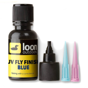 Loon UV Fly Finish UV Cured Resin for Fly Tying Blue