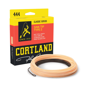Image of Cortland Sink Tip Type 3 Fly Line WF4S F Brown Peach