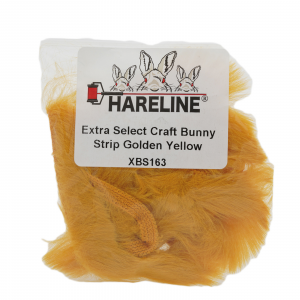 Image of Hareline Extra Select Craft Bunny Strips #163 Golden Yellow