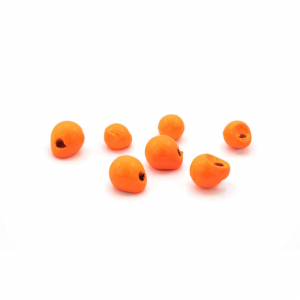 Image of Umpqua Painted Tungsten Jig Bomb 2.5 mm Fluorescent Orange