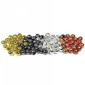 Image of Umpqua Painted Slotted Tungsten Bead 2.4 mm Black