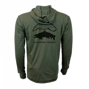 Image of RepYourWater Backcountry Trout Merino Blend Sun Hoody Large