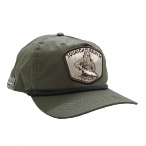 Image of RepYourWater Squatch and Release Badge Unstructured Hat