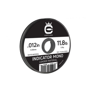 Cortland Indicator Mono Leader Material .012 in 11.8 LB