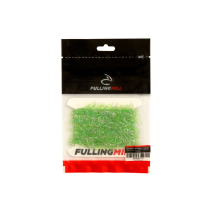 Fulling Mill Streamer Straggle Metallic Silver Fluorescent Chartreuse