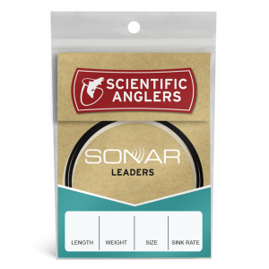 Image of Scientific Anglers Sonar Sinking Fly Fishing Leaders w/ Welded Loop10' Sink 3