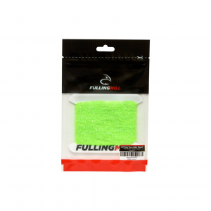 Image of Fulling Mill EZ Egg Yarn Mini Pearl Fluorescent Chartreuse