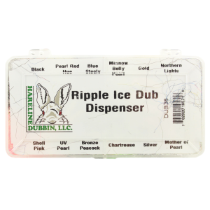 Image of Hareline Ripple Ice Dub Clear