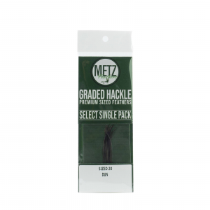 Image of Metz Select Hackle Single Pack 20 Dun