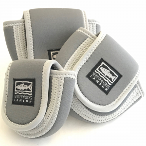 Image of Lamson Neoprene Reel Case - Grey/Black XL