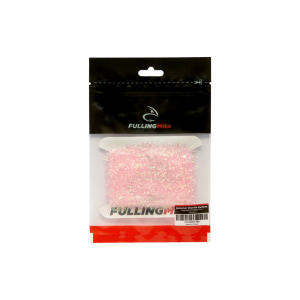 Image of Fulling Mill Shimmer Chenille Medium Fluorescent Baby Pink