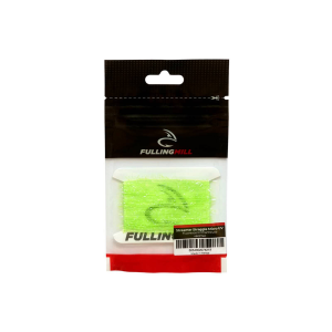 Image of Fulling Mill Streamer Straggle Micro UV Fluorescent Chartreuse