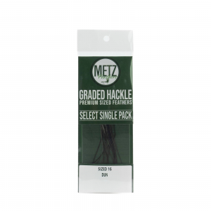 Image of Metz Select Hackle Single Pack 16 Dun