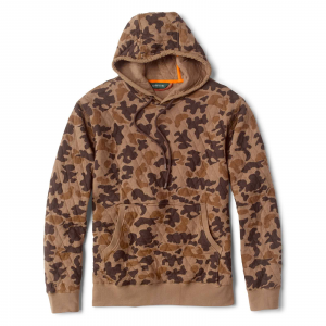 Image of Orvis Men's Outdoor Quilted Hooded Sweatshirt Medium Orvis 1971 Camo