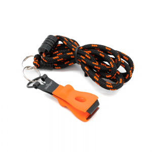 Image of Umpqua Rivergrip PS Nipper with Lanyard Hot Orange