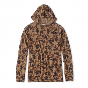 Image of Orvis Men's Dricast Printed Hoodie Medium Orvis 1971 Camo