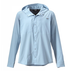 Image of Orvis Men's Pro Hybrid Hoodie Large Blue Fog