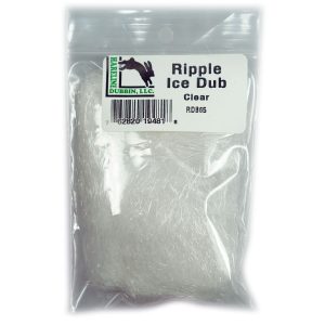 Image of Hareline Ripple Ice Dub Clear
