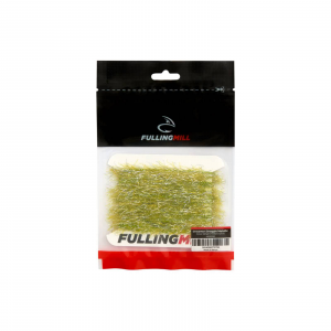 Image of Fulling Mill Streamer Straggle Metallic Silver Bright Yellow Olive