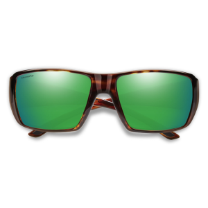 Image of Smith Optics Guide's Choice XL Tortoise Green Mirror Glass Polarized