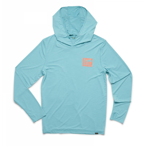 Image of Howler Brothers HB Tech Hoodie Large Aqua