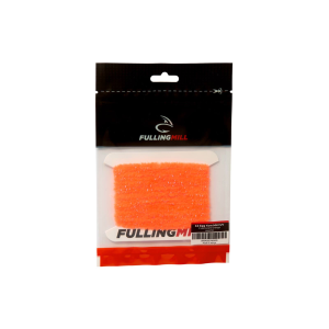 Image of Fulling Mill EZ Egg Yarn Mini UV Fluorescent Orange