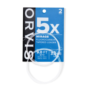Orvis Mirage Knotless Leader 2 Pack 2X