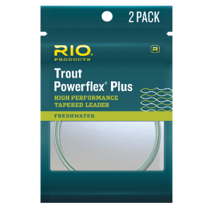 Image of RIO Powerflex Plus Leader 2 pk 3X 12'