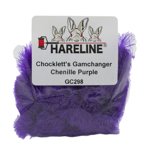 Image of Hareline Chocklett's Game Changer Chenille 298 Purple
