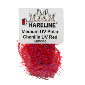 Image of Hareline UV Polar Chenille #298 UV Purple Micro