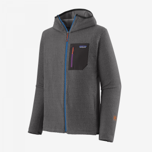 Image of Patagonia Men's R1 Air Full-Zip Large Forge Grey