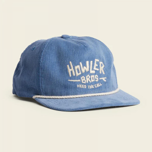 Image of Howler Brothers Unstructured Snapback Hats Howler Rider : Fine Blue