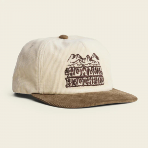 Image of Howler Brothers Unstructured Snapback Hats Misty Mountain : Tan Corduroy