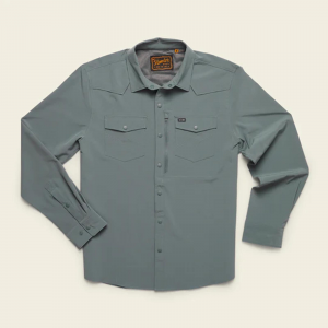 Image of Howler Brothers Emerger Tech Longsleeve XL Dark Slate