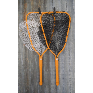 Rising Cerakote Brookie Fishing Net 10" Handle Electric Orange