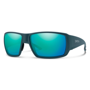 Image of Smith Optics Guide's Choice XL Matte Pacific Opal Mirror Polarized