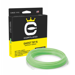 Cortland Ghost Tip 15 Fly Line WF10I/F Clear / Mint Green