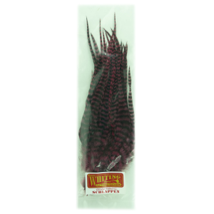 Image of Whiting Farms Schlappen Bundles under 6 in "Plus" Grizzly dyed Burgundy
