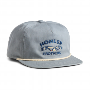 Howler Brothers Unstructured Snapback Hats Lone Gull: Stone Blue