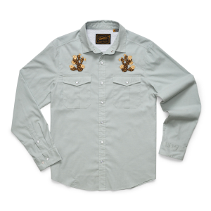 Image of Howler Brothers Gaucho Snapshirt Prickly Pears Medium