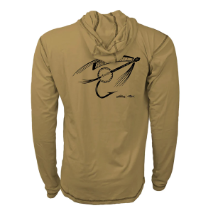 Image of RepYourWater Hooded Sun Shirt Merino Blend Infamous Stringdusters Banjo Fly Medium