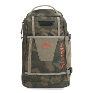 Image of Simms Tributary Sling Pack Regiment Camo Olive Drab