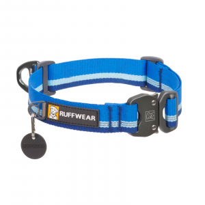 Image of Ruffwear Top Rope Collar Blue Pool 14"-20"