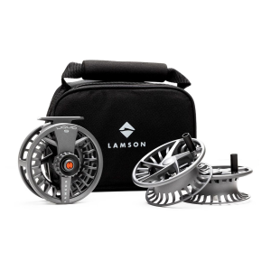 Lamson Liquid S Reel 3 wt Smoke 3 Pack