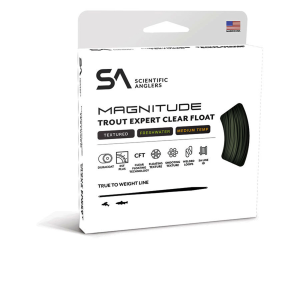 Image of Scientific Anglers Magnitude Textured Trout Expert Clear Float Tip Fly Line 5 wt