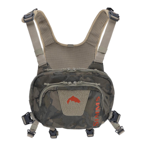 Image of Simms Tributary Hybrid Chest Pack Regiment Camo Olive Drab