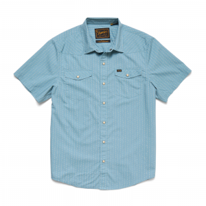 Image of Howler Brothers H Bar B Snapshirt Flower Power : Blues XXL