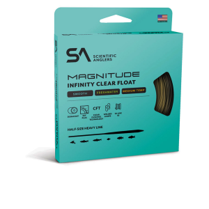 Image of Scientific Anglers Magnitude Smooth Infinity Clear Float Head Fly Line 6 wt