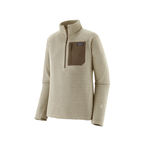 Image of Patagonia Men's R1 Air Zip Neck XL Dried Vanilla